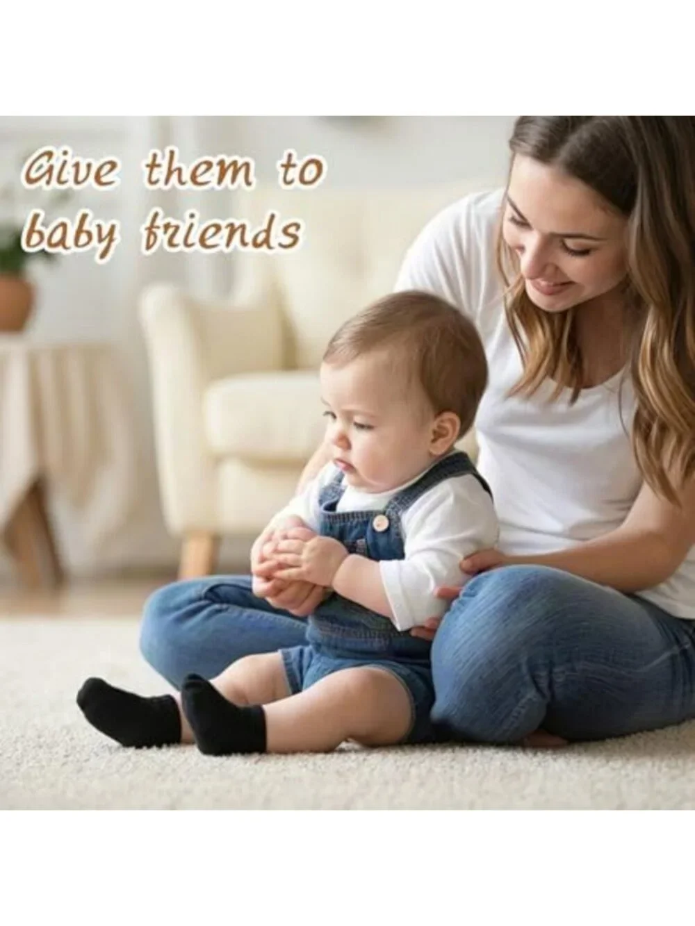 63 Pairs Infant Newborn Low Cut Socks - Breathable Cotton Baby Unisex Socks for
